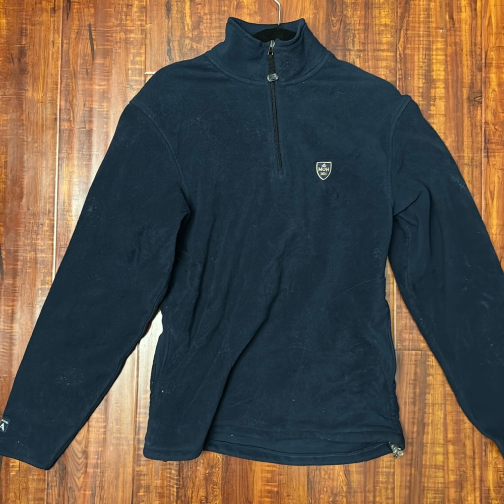 Vintage Antigua Fleece Sweater | Blue | Used Like New | Small